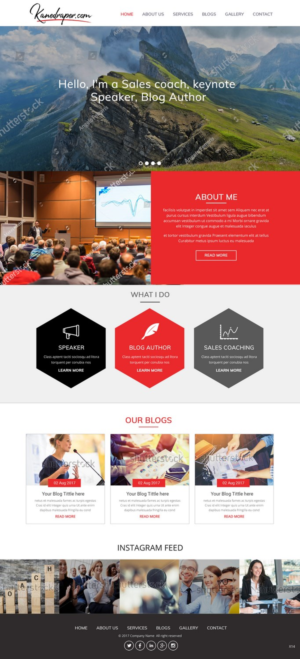 Web Design by pb for this project | Design: #15555571