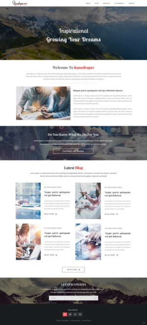 Web Design by pb for this project | Design: #15558944