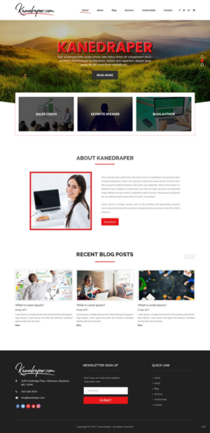 Web Design by pb for this project | Design: #15558946