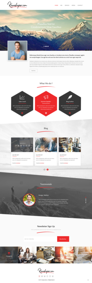 Web Design by pb for this project | Design: #15565874