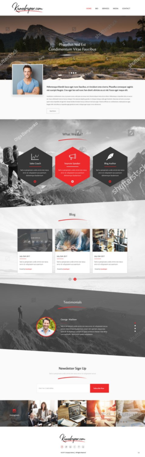Web Design by pb for this project | Design: #15579621