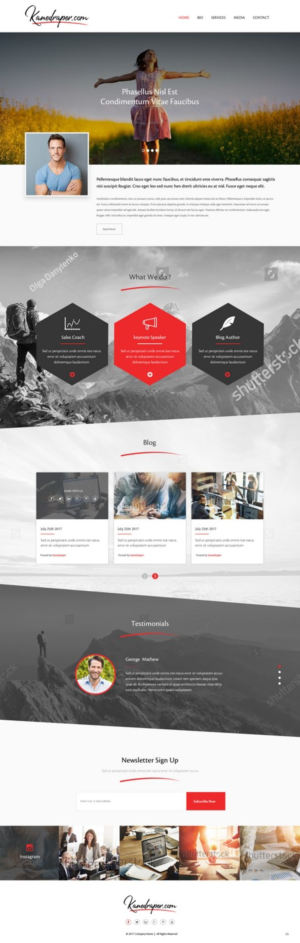 Web Design by pb for this project | Design: #15579622