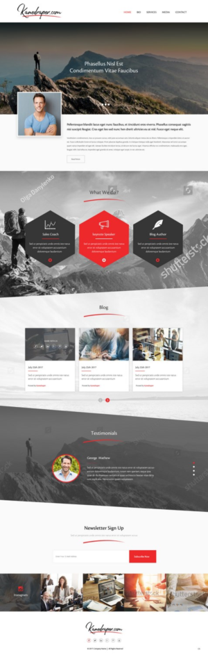 Web Design by pb for this project | Design: #15579623