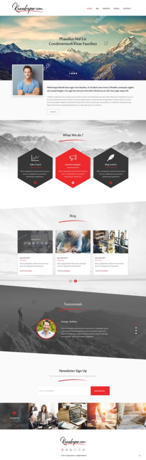 Web Design by pb for this project | Design: #15616551