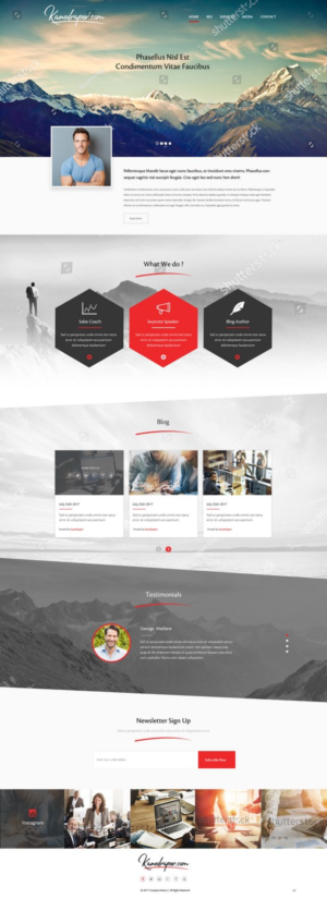 Web Design by pb for this project | Design: #15628410