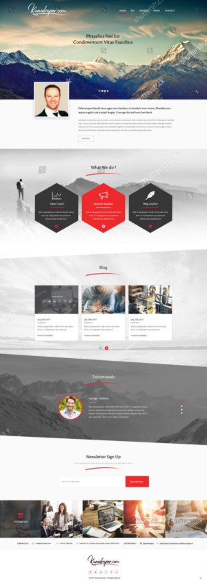 Web Design by pb for this project | Design: #15642459