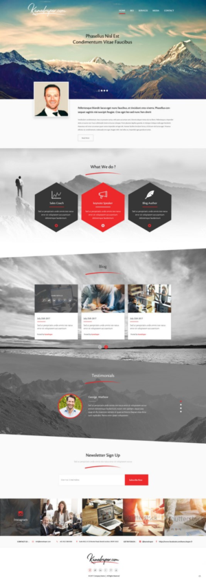 Web Design by pb for this project | Design: #15745299