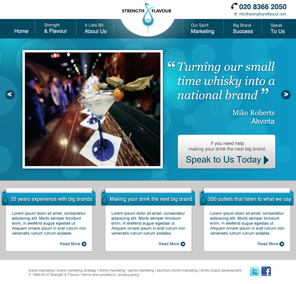 Web Design par TinaDesign pour Areatrade | Design #38093