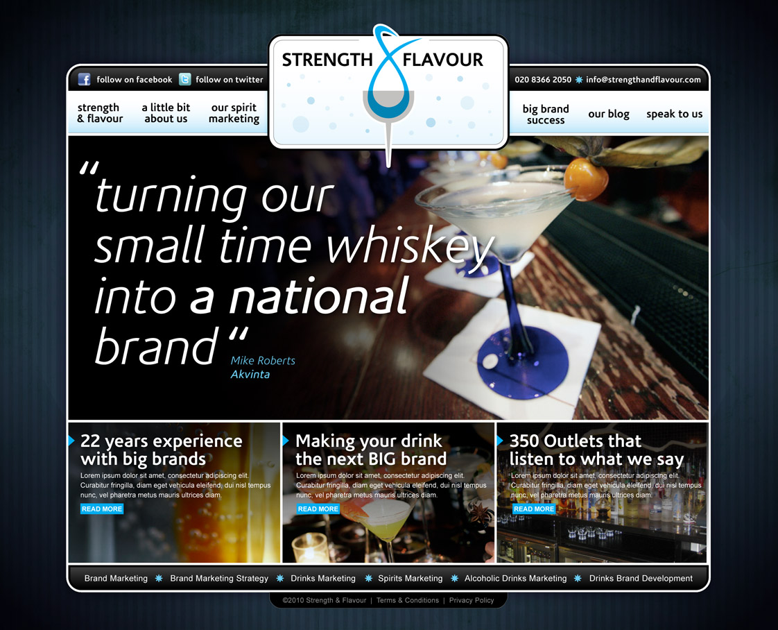 Web Design par FireSide Design pour Areatrade | Design #38599