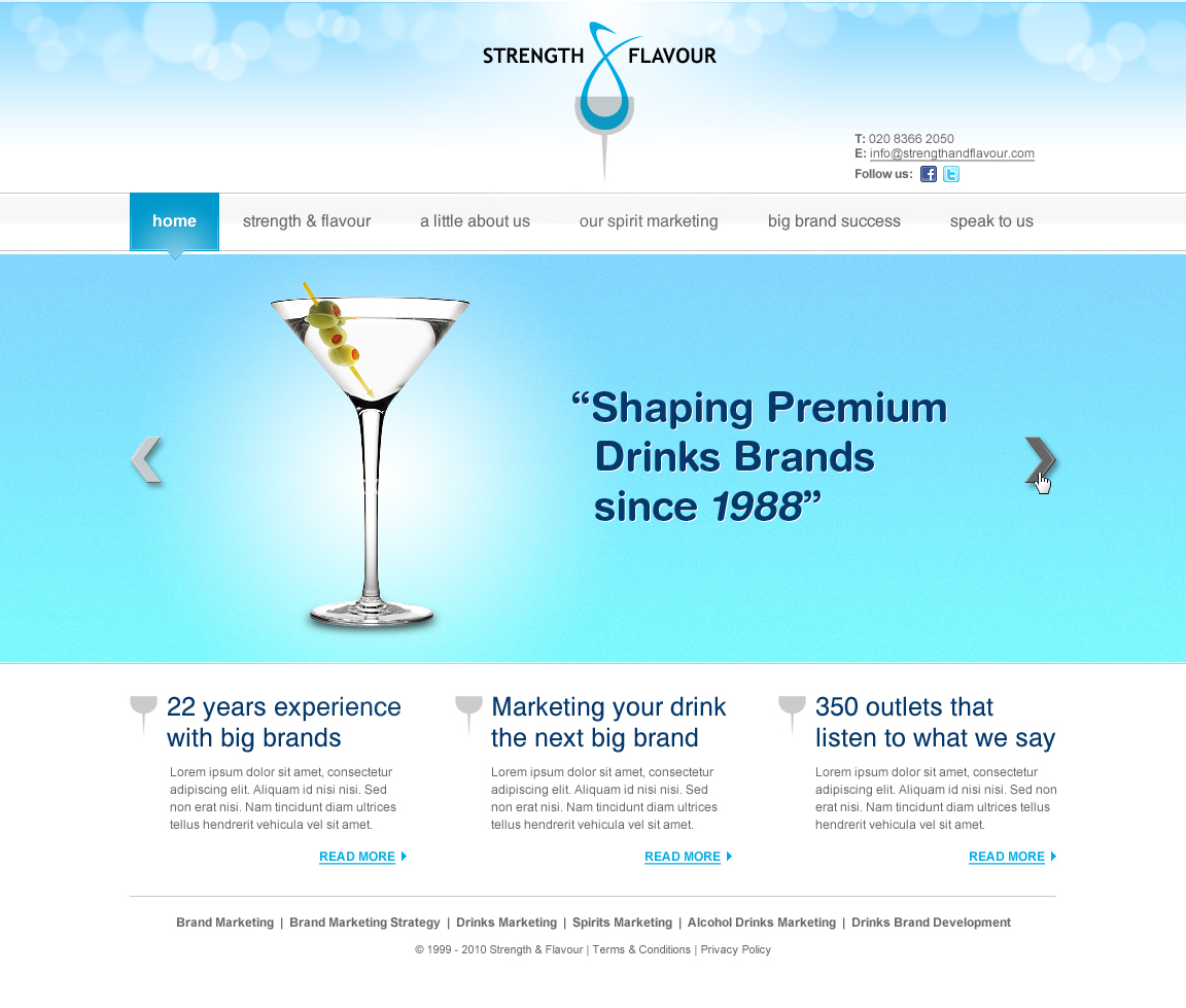 Web Design by jsondesigns for Areatrade | Design #39935