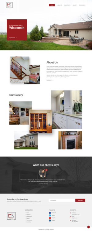 Diseño Web por syrwebdevelopment para Marc Keesler Homes, LLC | Diseño #15585254