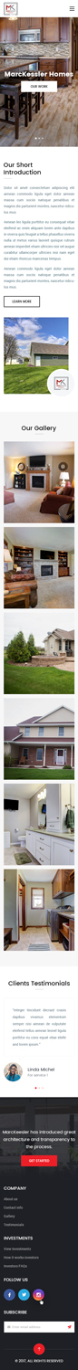 Diseño Web por nzdesigners para Marc Keesler Homes, LLC | Diseño #15585210