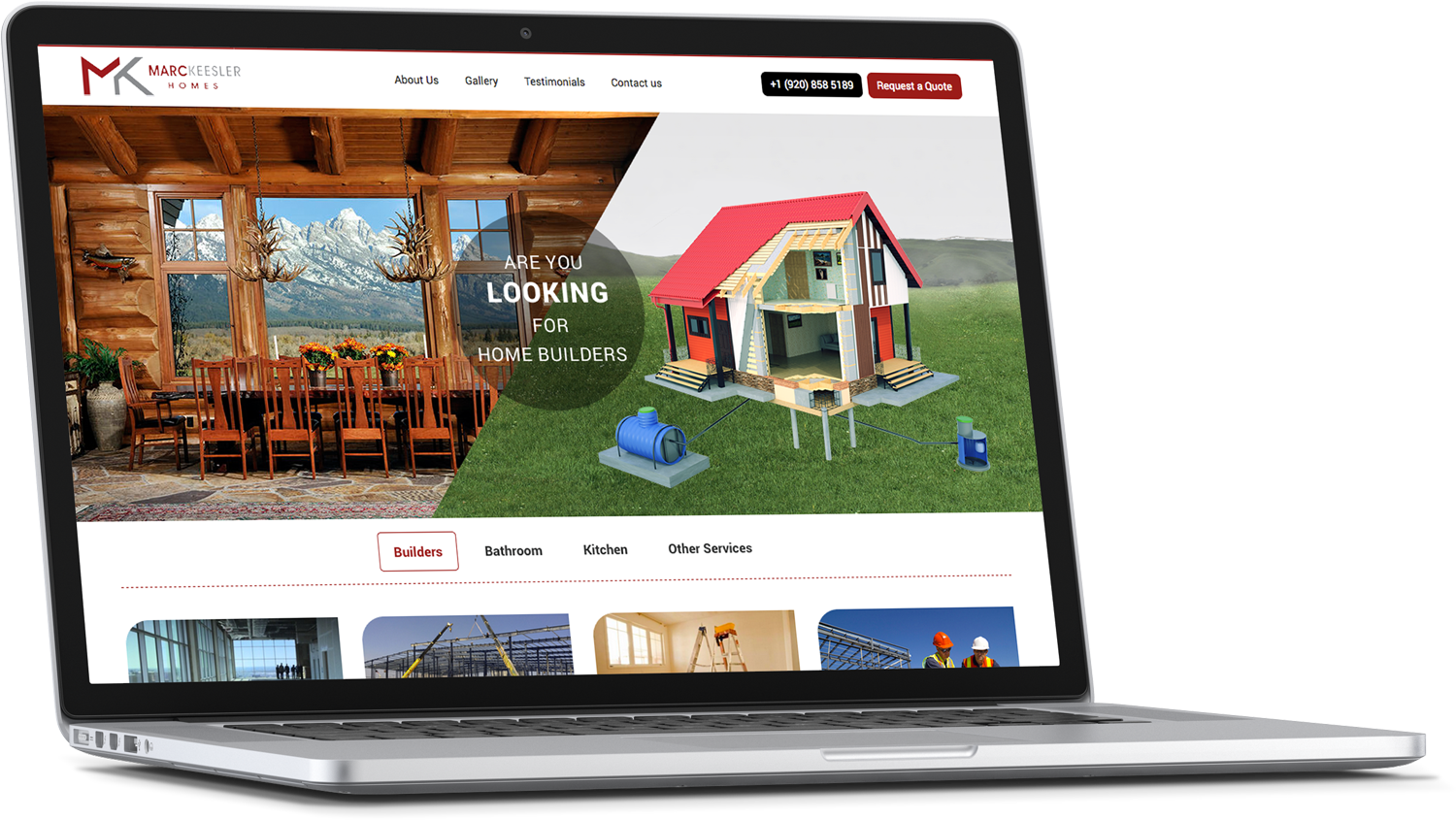 Diseño Web por cCopilot para Marc Keesler Homes, LLC | Diseño #15558116