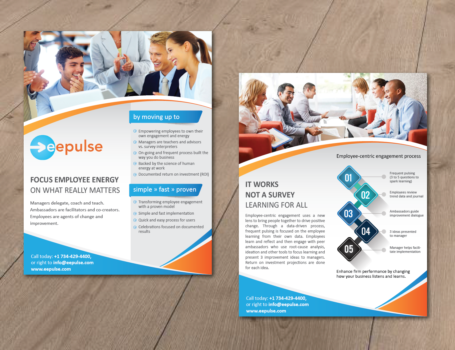 Brochure Design by alex989 for eePulse, Inc. | Design #15551762