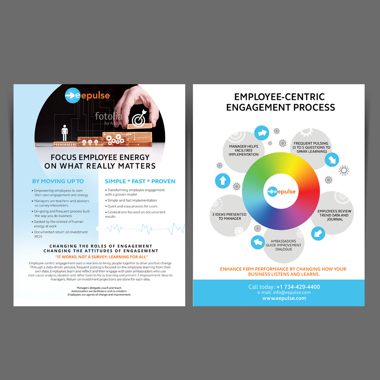 Brochure Design by popdesign¤ for eePulse, Inc. | Design #15578948