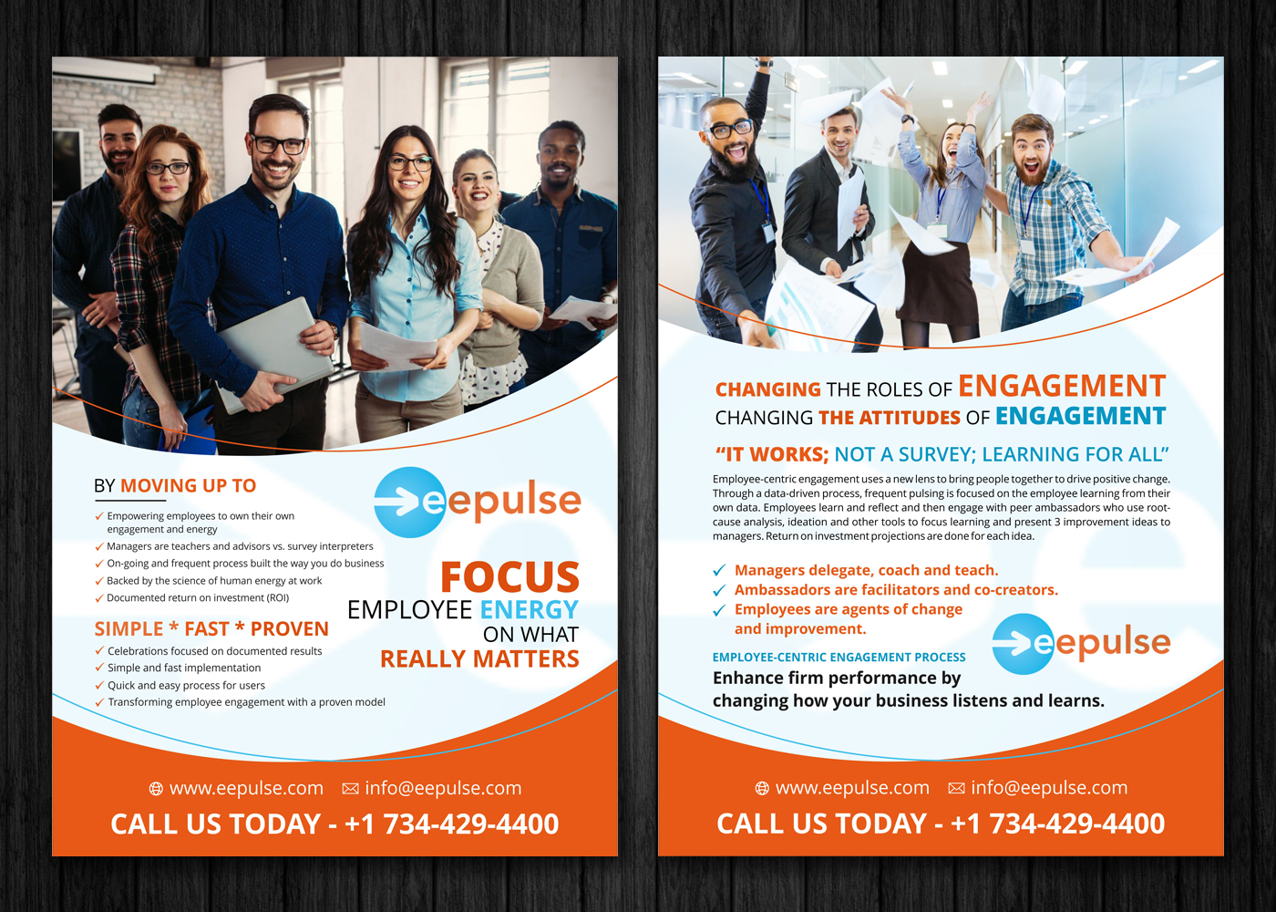 Diseño de Brochure por ecorokerz para eePulse, Inc. | Diseño #15554165