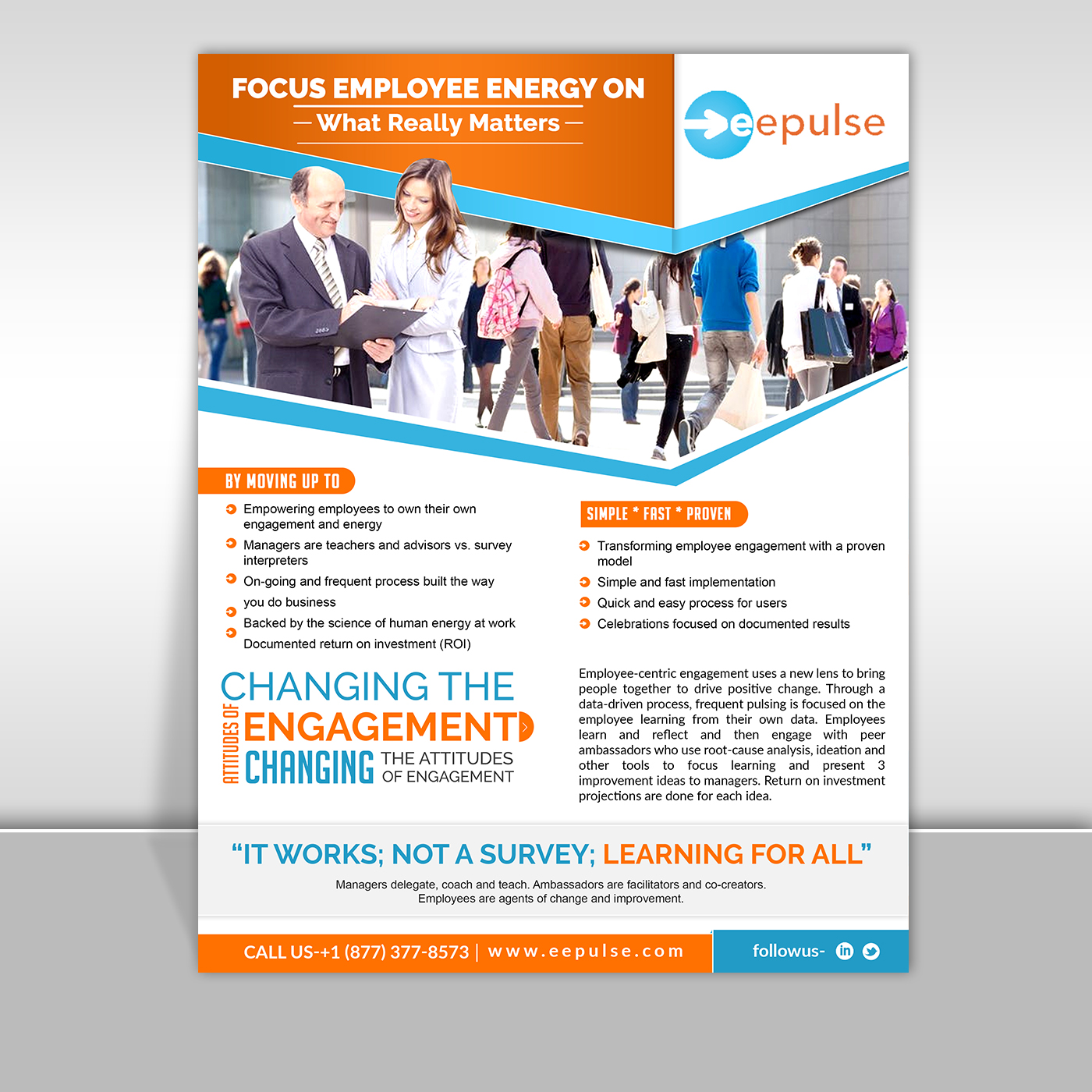 Brochure Design by SAI DESIGNS for eePulse, Inc. | Design #15563001