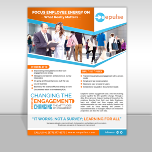 Brochure Design by SAI DESIGNS for eePulse, Inc. | Design: #15563001