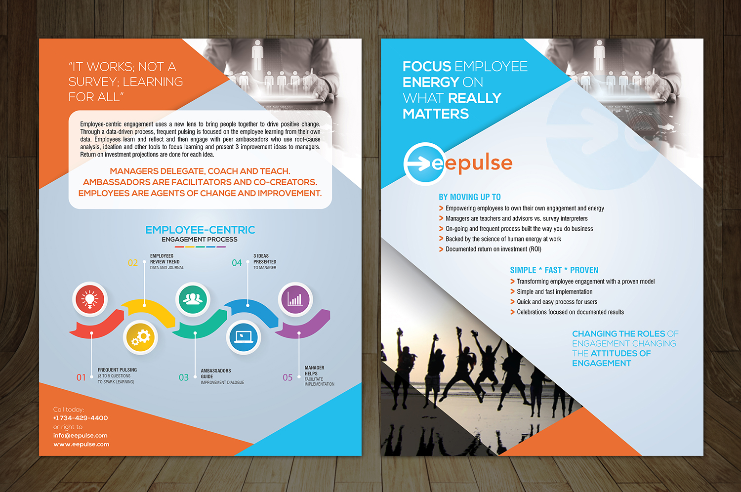 31 bold brochure designs employee brochure design project for