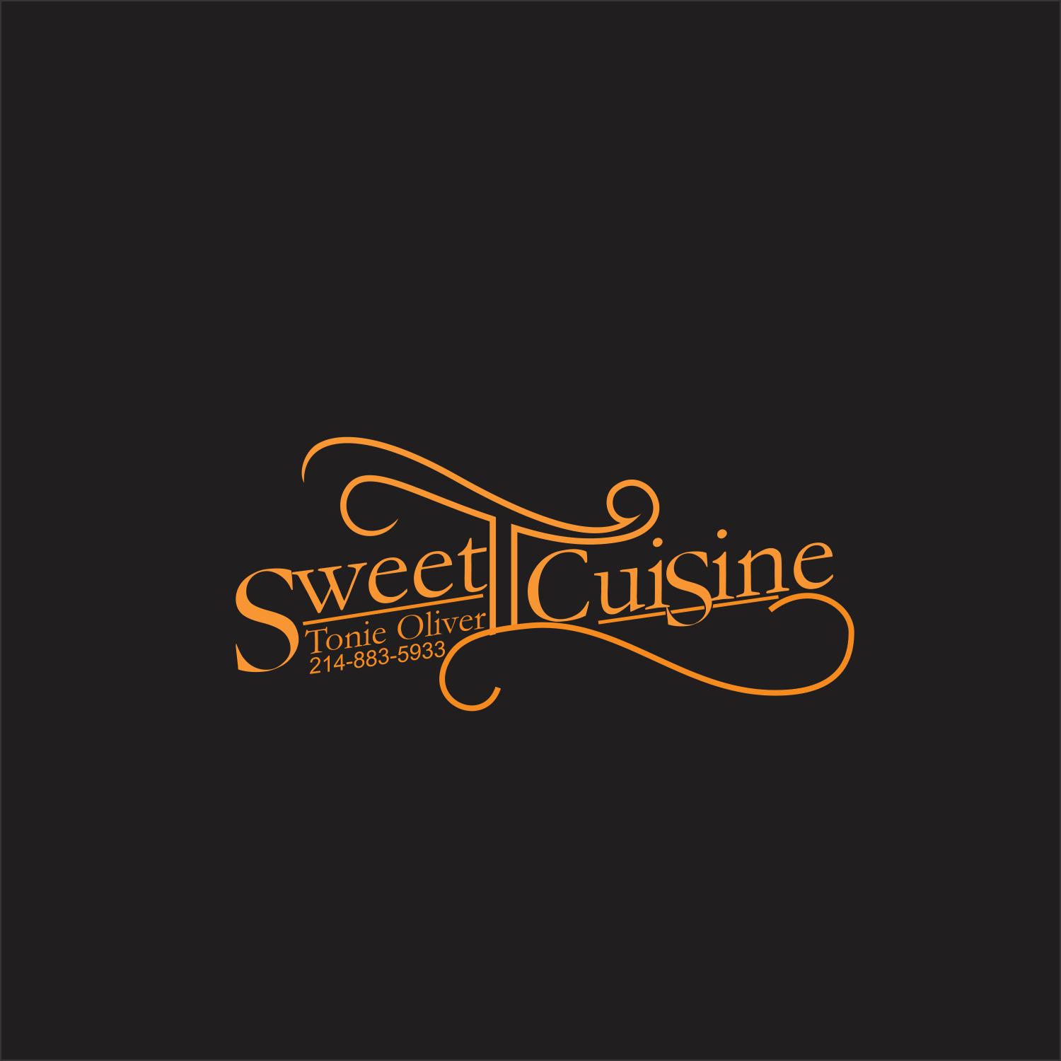 Logo Design by vIctor for Sweet "T" Cuisine | Design #15556785