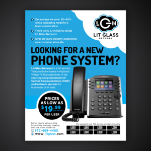 Flyer Design by Mariyam Khan for Lit Glass Networx | Design: #15552169