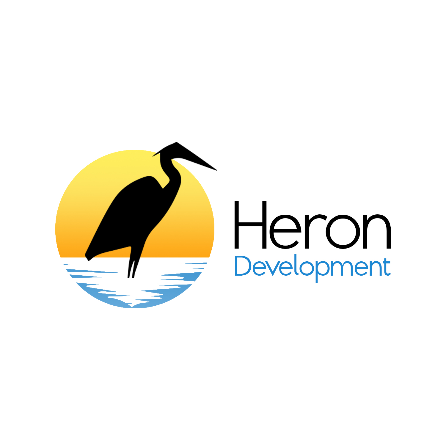 Logo Design by Vision Sent for Heron Development LLC | Design #2671432