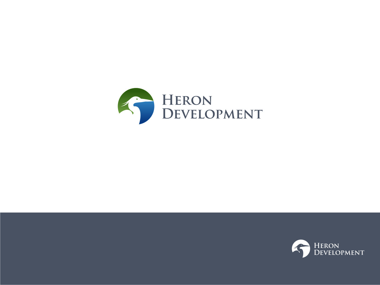 Logo Design by Atvento Graphics for Heron Development LLC | Design #2704111