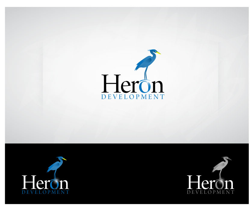 Diseño de Logo por guymlech para Heron Development LLC | Diseño #2700678