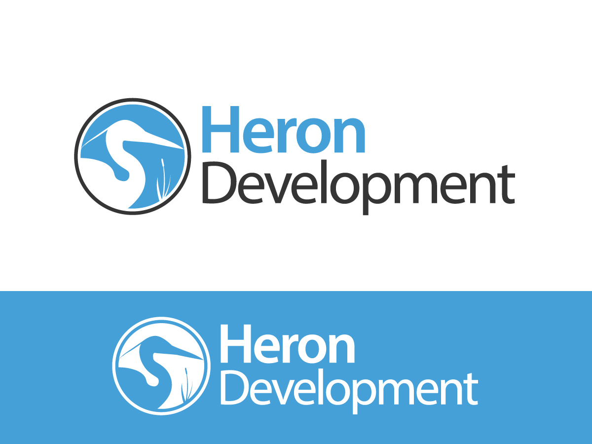Logo Design by lolti for Heron Development LLC | Design #2692515