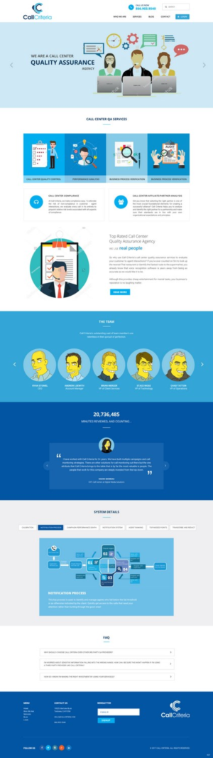 Web Design by pb for Call Criteria | Design: #16376479