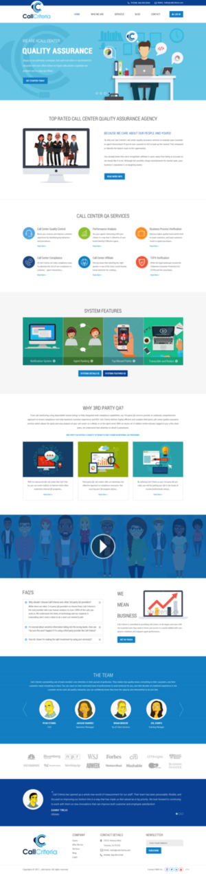 Web Design by pb for Call Criteria | Design: #16395240