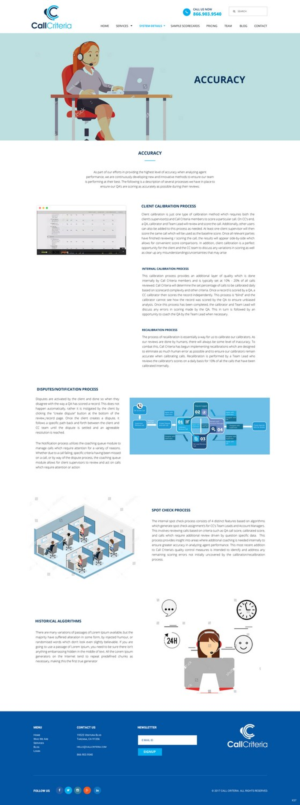 Web Design by pb for Call Criteria | Design: #16461628