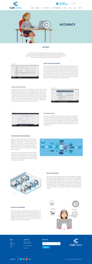 Web Design by pb for Call Criteria | Design: #16490263