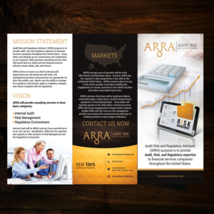 Flyer Design by uk for Audit Risk and Regulatory Advisors | Design: #15560110