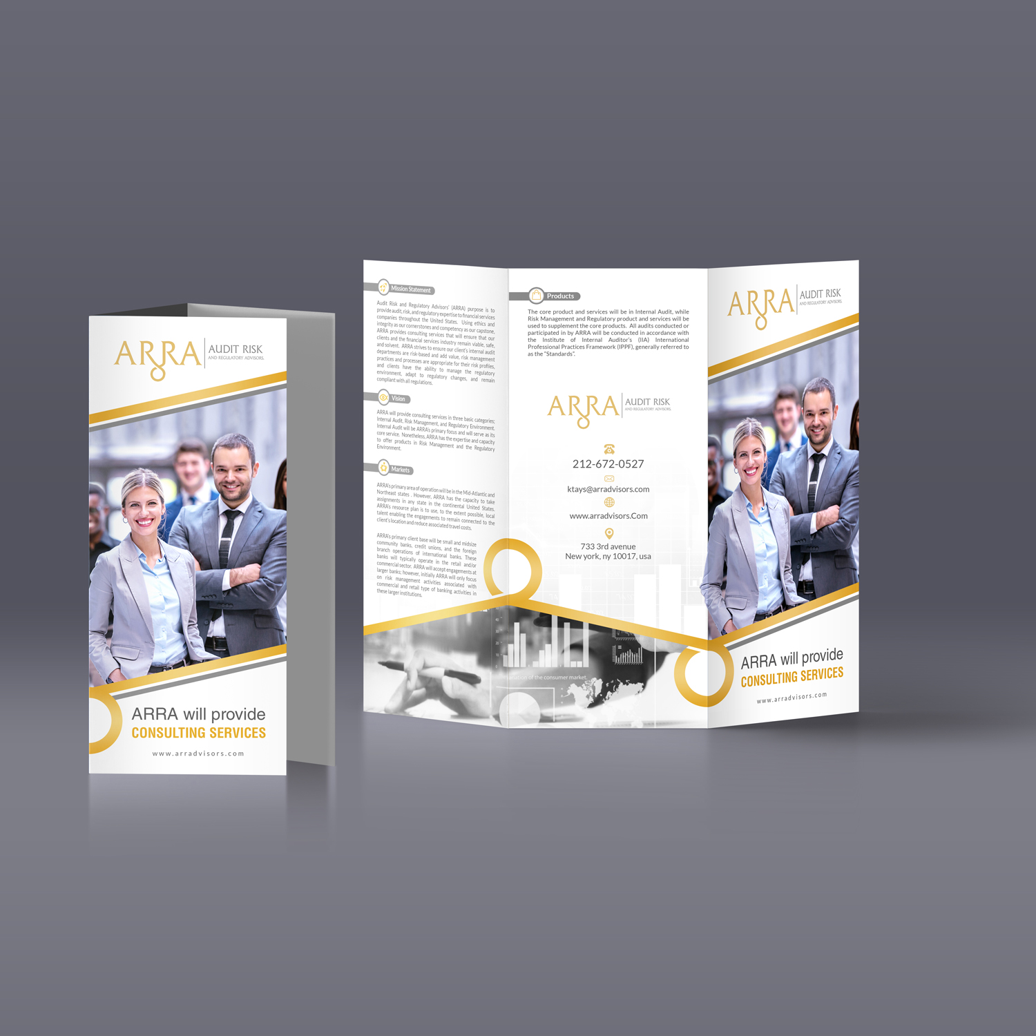 Flyer Design by debdesign for Audit Risk and Regulatory Advisors | Design #15553038