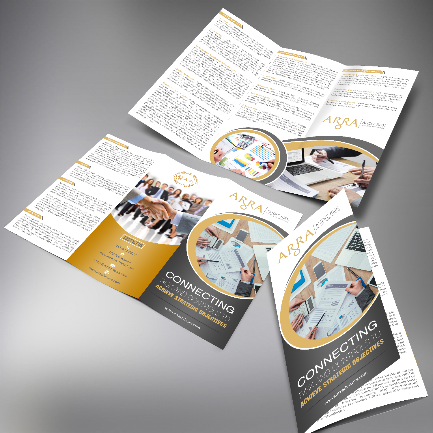 Flyer Design by debdesign for Audit Risk and Regulatory Advisors | Design #15555018