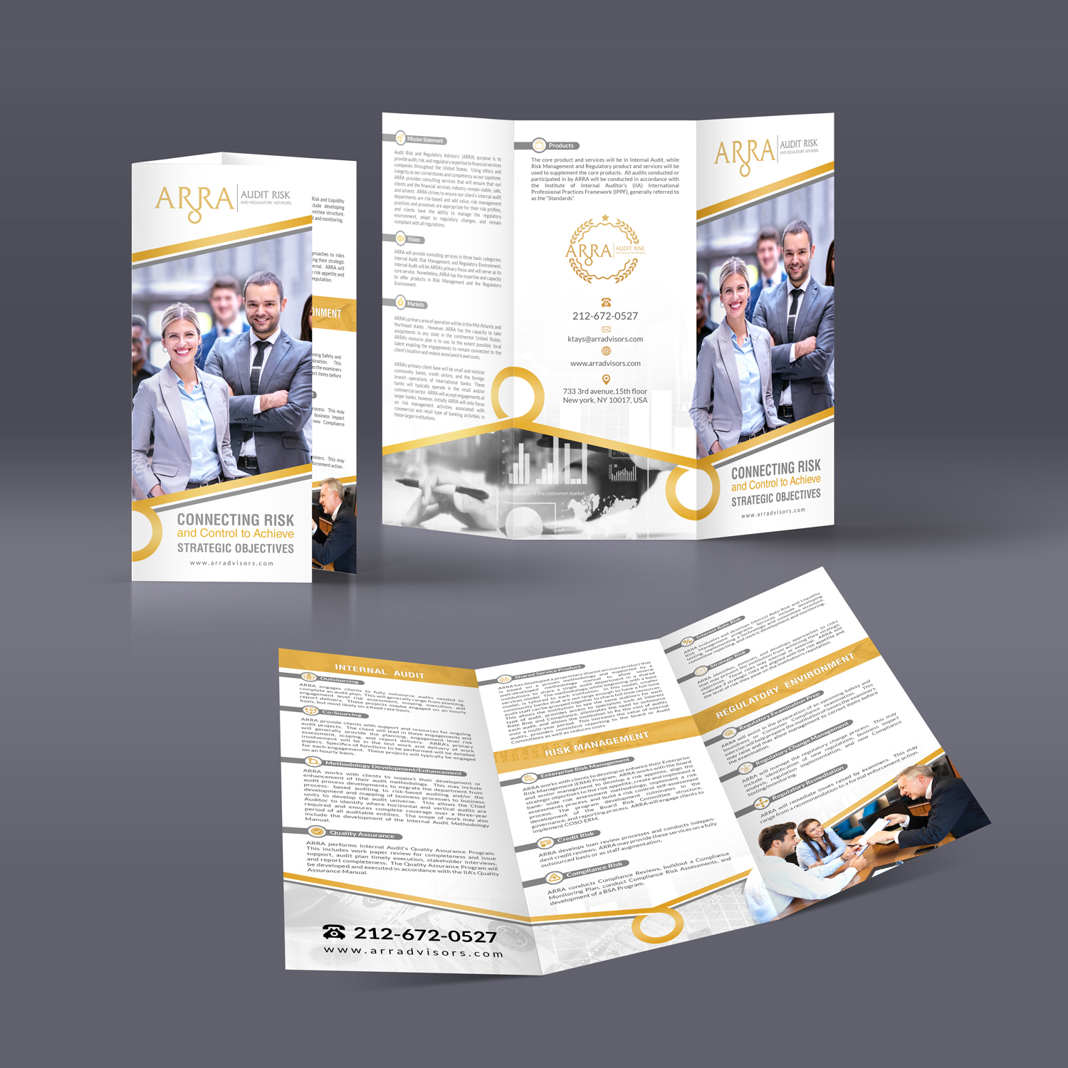Flyer Design by debdesign for Audit Risk and Regulatory Advisors | Design #15559896