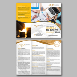 Flyer Design by creative.bugs for Audit Risk and Regulatory Advisors | Design: #15559893