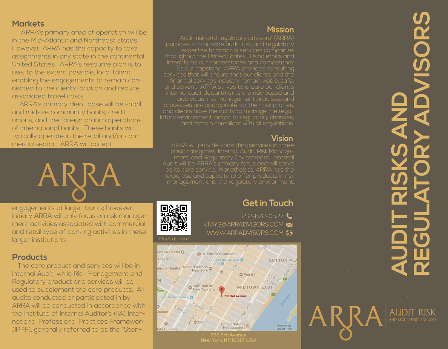 Flyer Design by Ashlin_Babu for Audit Risk and Regulatory Advisors | Design #15568412