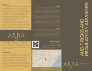 Flyer Design by Ashlin_Babu for Audit Risk and Regulatory Advisors | Design #15568412