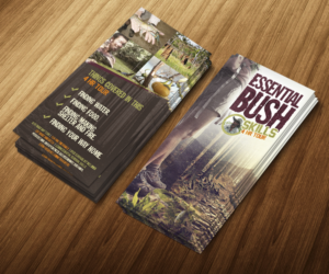 Essential Bush Skills DL flyer | Design de Flyer par jeffdefy