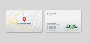 Diseño de Tarjeta de Presentación por INDIAN_Ashok para NGIS Australia | Diseño: #15560553