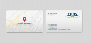 Diseño de Tarjeta de Presentación por INDIAN_Ashok para NGIS Australia | Diseño: #15564346