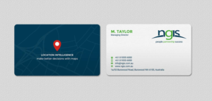 Visitenkarten-Design von INDIAN_Ashok für NGIS Australia | Design: #15564347
