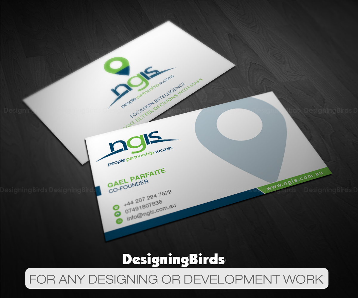 Business Card Design by Designing Birds for NGIS Australia | Design #15565962