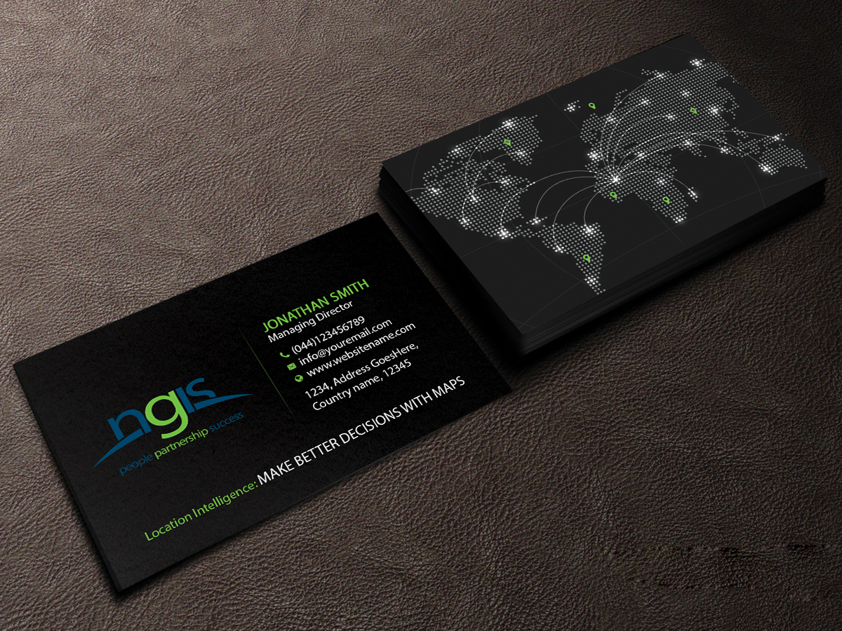 Business Card Design by Creations Box 2015 for NGIS Australia | Design #15564380