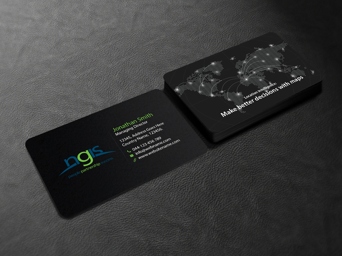 Business Card Design by Creations Box 2015 for NGIS Australia | Design #15570619