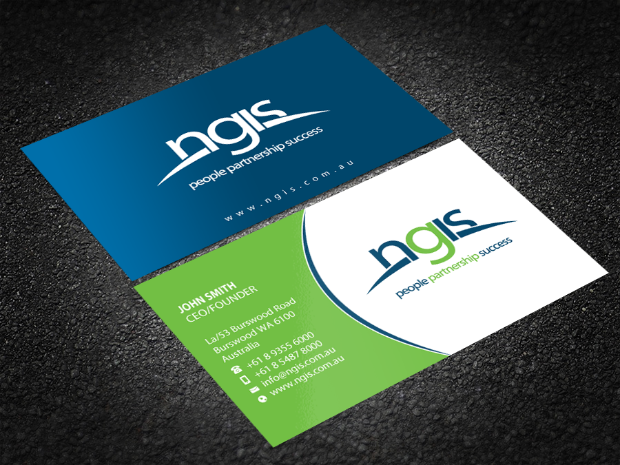Diseño de Tarjeta de Presentación por Brand aid para NGIS Australia | Diseño #15563240