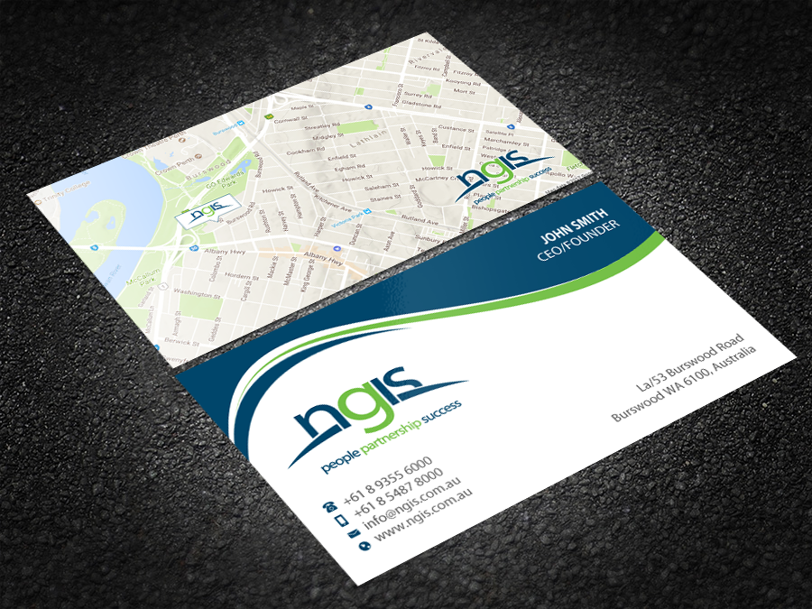 Diseño de Tarjeta de Presentación por Brand aid para NGIS Australia | Diseño #15563255