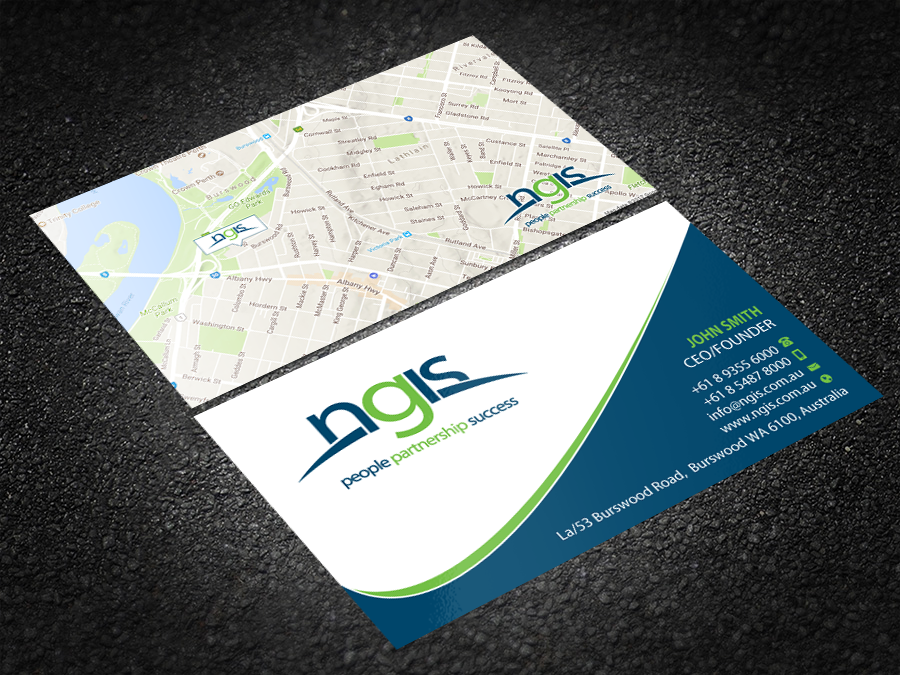 Diseño de Tarjeta de Presentación por Brand aid para NGIS Australia | Diseño #15563265